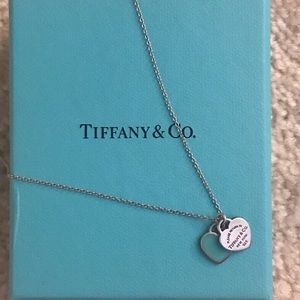 Tiffany & Co. Jewelry - Return To Tiffany Mini Double Heart Tag Pendant Tiffany & Co. Jewelry - Return To Tiffany Mini Double Heart Tag Pendant